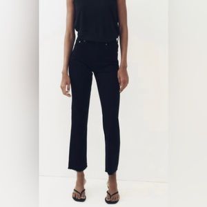 Nwt zara high wasted black jeans.